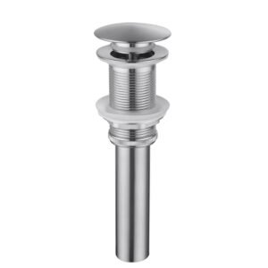 Bathroom Sink Drain Without Overflow, Vessel Sink Lavatory Vanity Pop-Up Drain Stopper, 304 Stainless Steel - Image 4