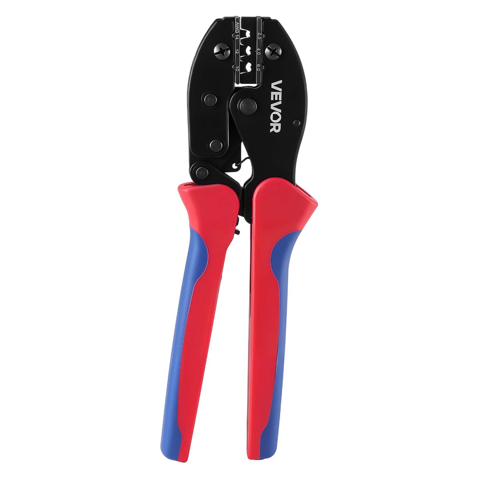 Crimping Tool, 14-10 AWG Ratcheting Solar Connector Crimper Tool Kit, Clear Metric & AWG Markings, With 10 Pairs Solar Connectors, 10 Pairs Of Cable Connectors, Wrenches, And A Storage Case - Image 5