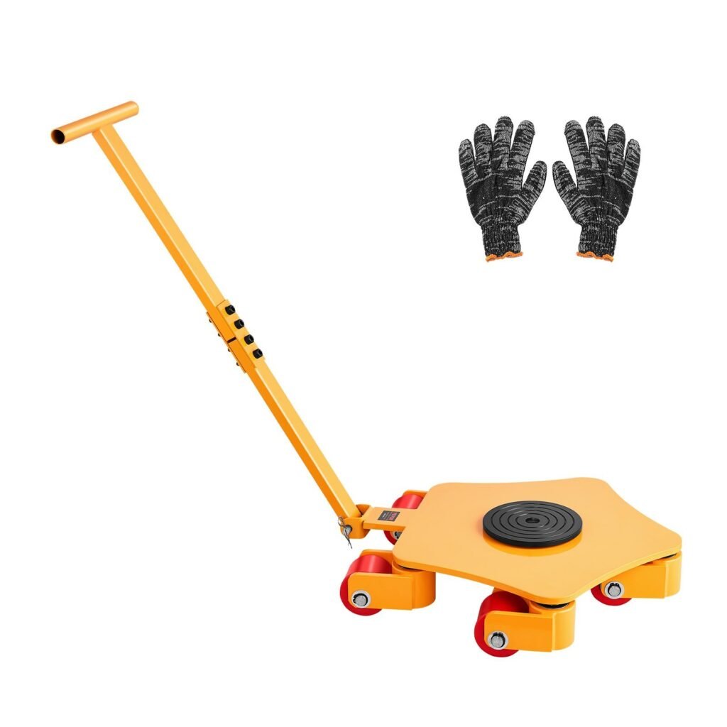 Machine Skate 8800 Lbs Machinery Moving Skate With Handle 360° Rotation