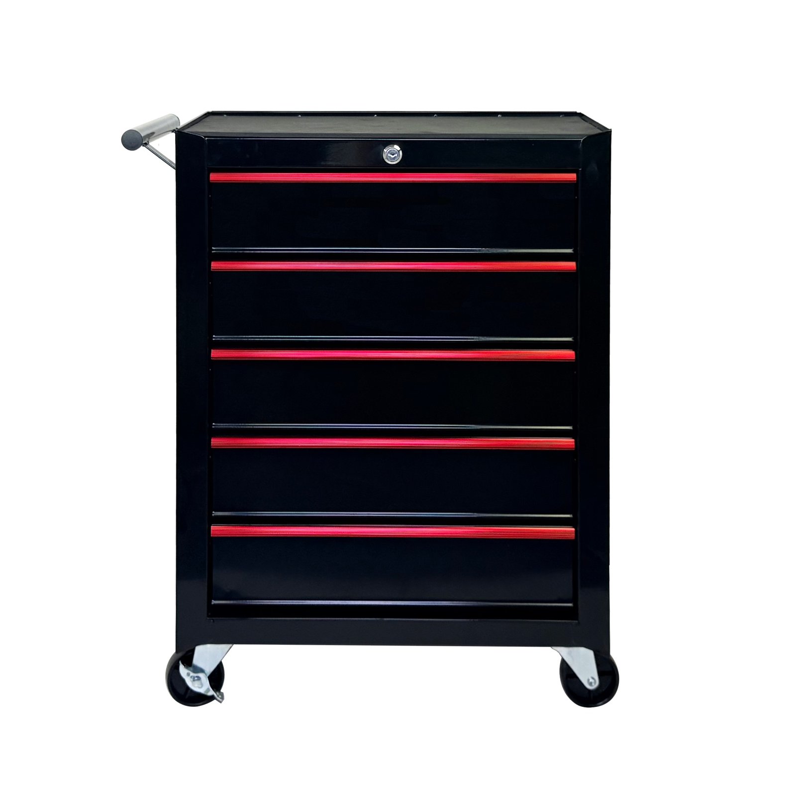 5 Drawer Rolling Tool Chest, Ball Bearing Slides, Steel Storage For Garage And Workshop - Image 1