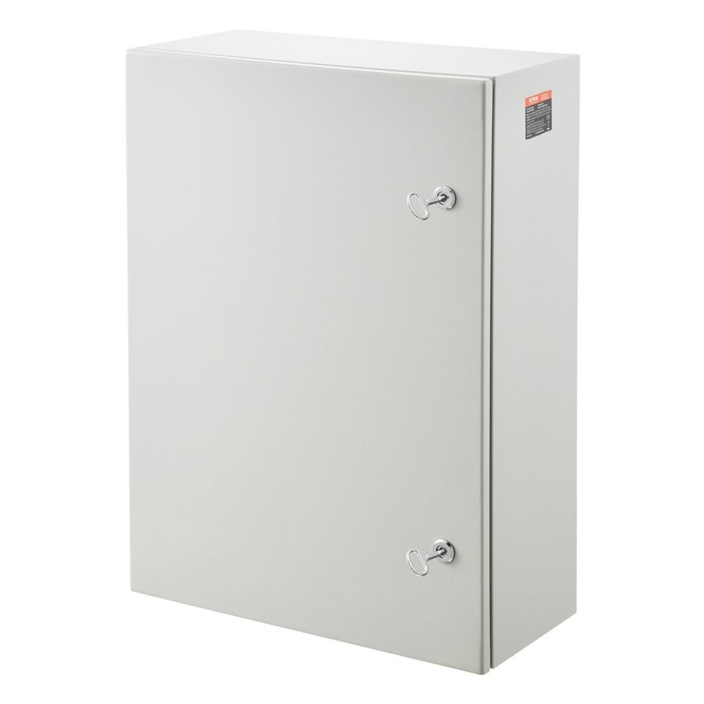 27.6 X 19.7 X 9.8 In Cold Rolled Steel Electrical Enclosure Box Wall Mounted