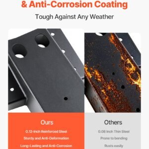 Compound Angle Platform Brackets Fit 3.5x3.5 In / 88.9x88.9 Mm Lumber 4 Pcs - Image 3