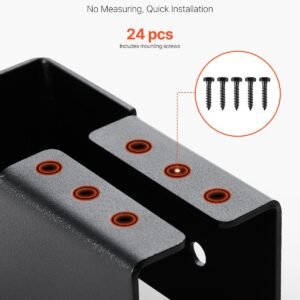 24 Pcs Joist Hangers For 1.93x3.62 In / 49x92 Mm Beam Concealed Joist Hangers - Image 2