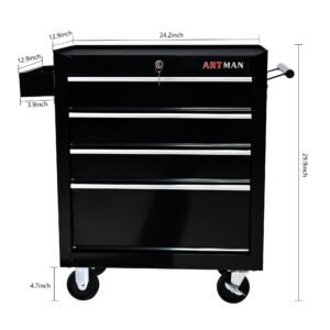 Metal Tool Storage Cart - Image 7