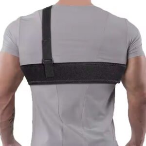 Multi Functional Outdoor Tactical Chloroprene Rubber Shoulder Leather Cover Breathable Hidden Underarm Gun Bag Hunting Flexible Chest Tool - Image 4