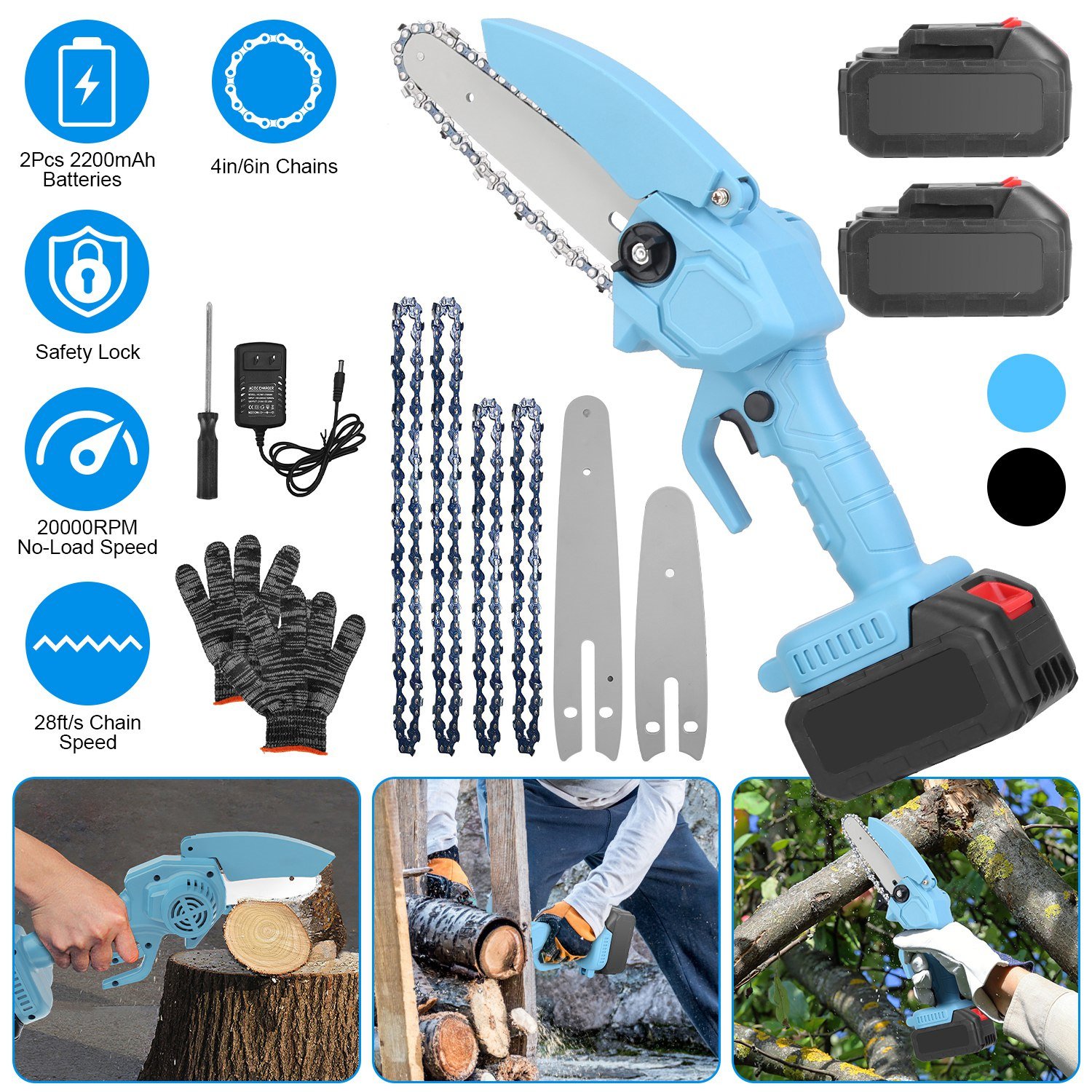 Mini 4-inch And 6-inch Chain Saws Will Not Be Shipped On Weekends - Image 1