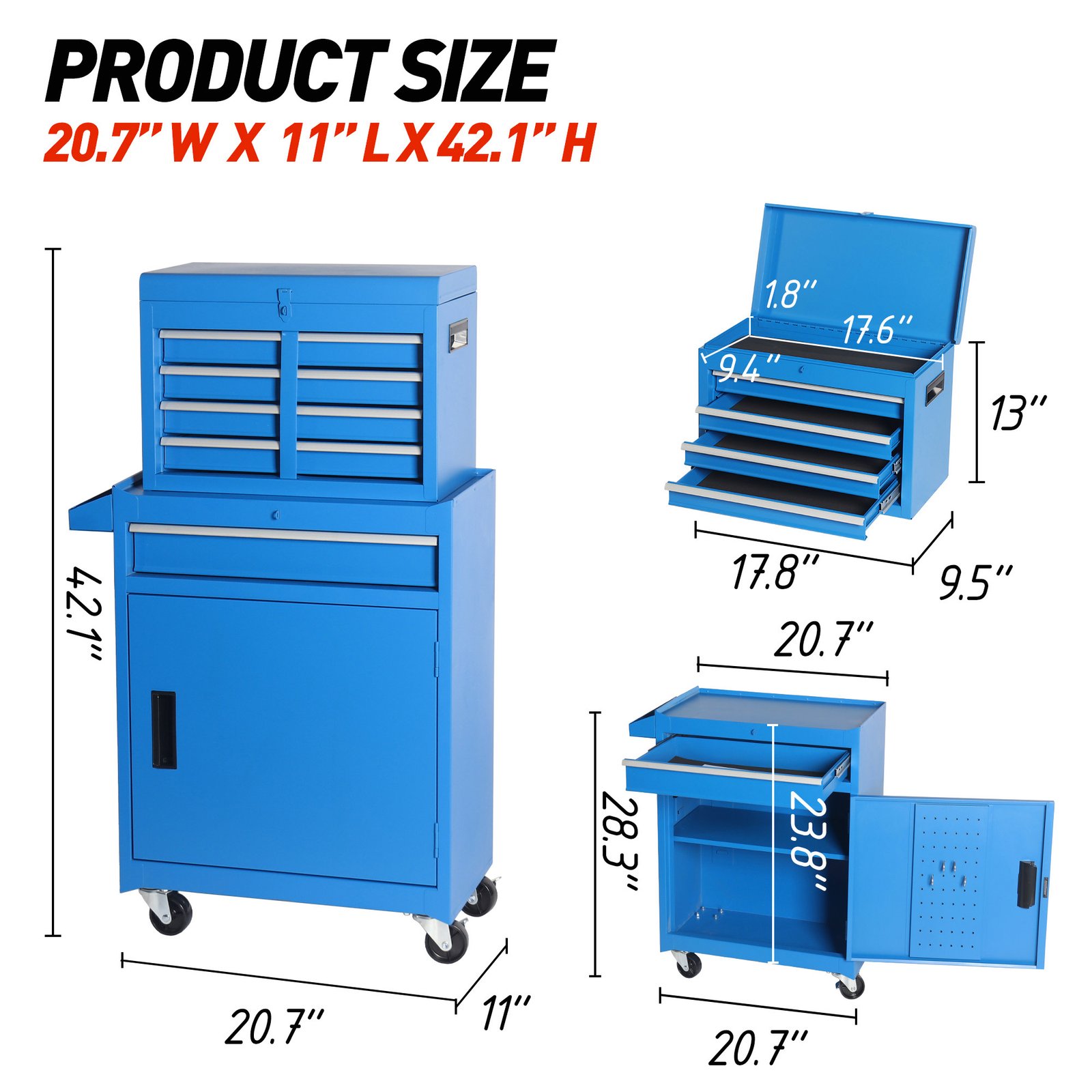 TOOL STORAGE CABINET FOR HOME & GARAGE USE - Image 5