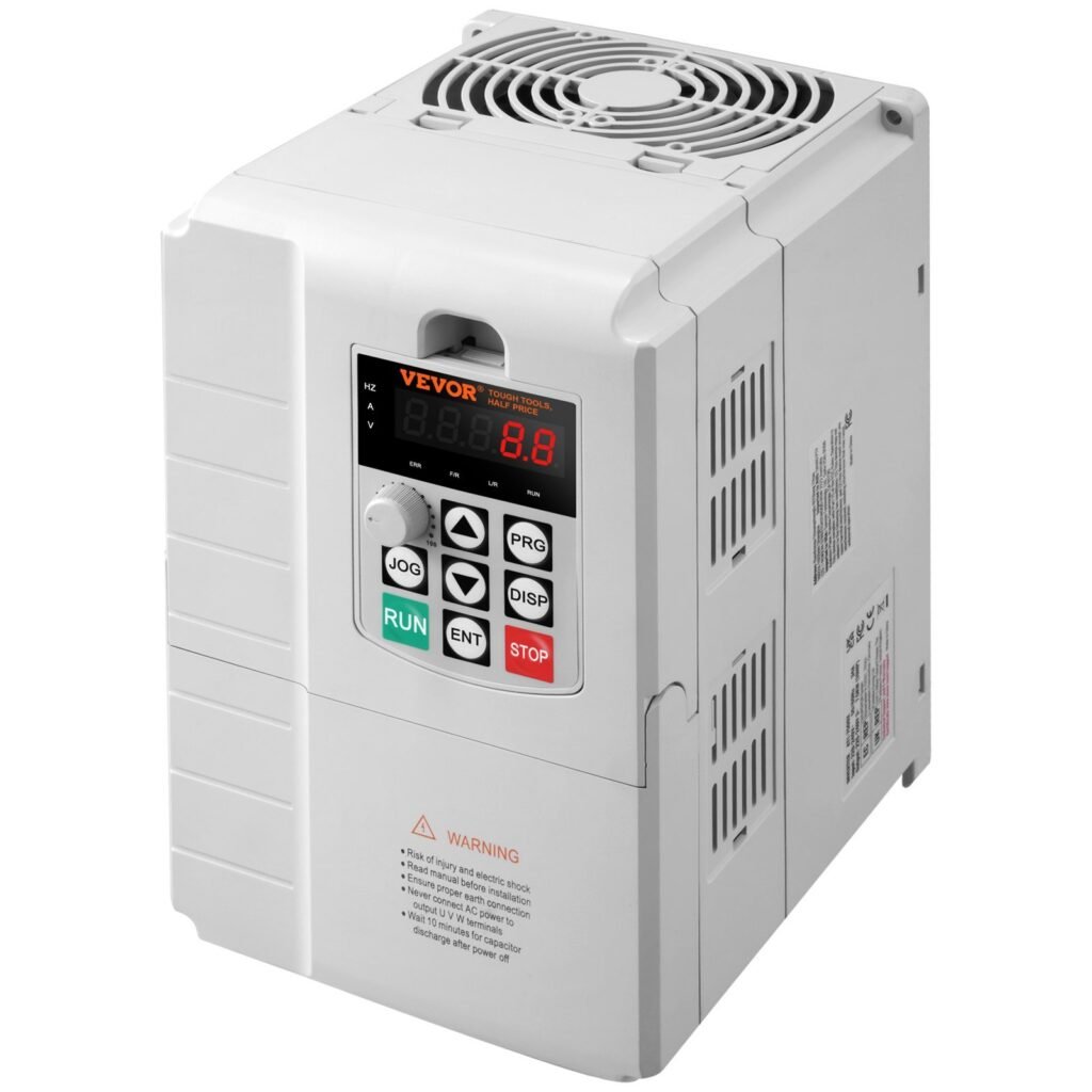 VFD 7.5KW, 34A, 10HP Variable Frequency Drive For 3-Phase Motor Speed Control