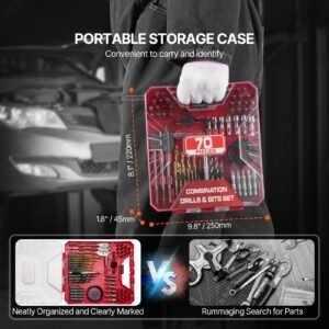 Drill Bit Set 70 PCS Screwdriver Bit Set With Carrying Case Multi-purpose - Image 4