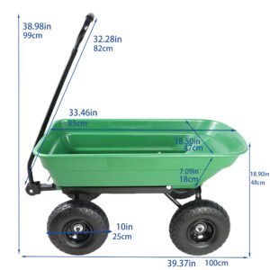 Folding Car Steel Frame Dump Truck 10 Inches - Image 4