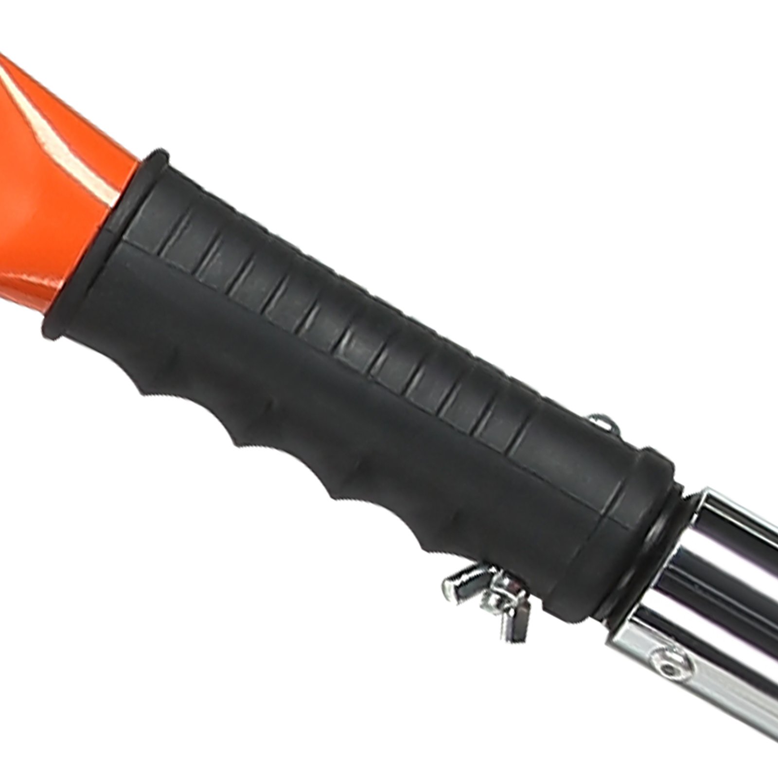 VEVOR Manual Pole Saw, 7.3-27 Ft Extendable Tree Pruner, Sharp Steel Blade And Scissors High Branches Trimming, Branch Trimmer With Lightweight 8 Fiberglass Handles, For Pruning Palms And Shrubs - Image 3