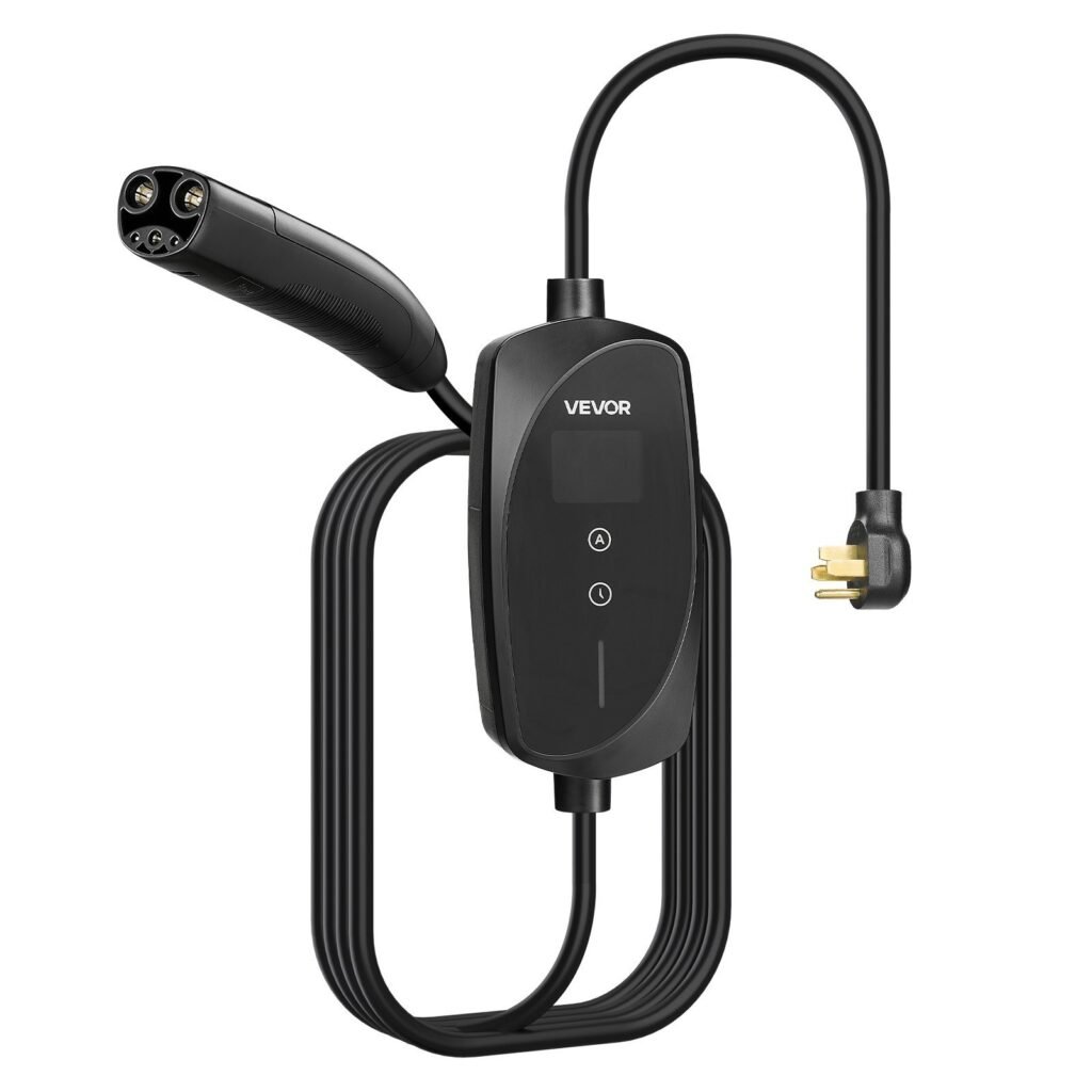 Level 2 Tesla Charger 40A EV Charger 240V NEMA 14-50P With 25 Ft Cable