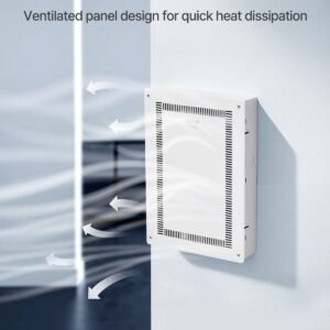 Structured Media Enclosure 20 In Recessed In-Wall TV Media Box With Cover - Image 5