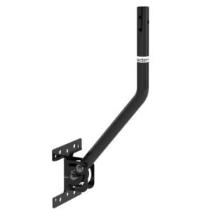 G01 Universal 180'Adjustable TV Antenna J-Pole Aerial Bracket Black - Image 5