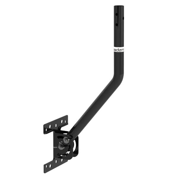 G01 Universal 180'Adjustable TV Antenna J-Pole Aerial Bracket Black