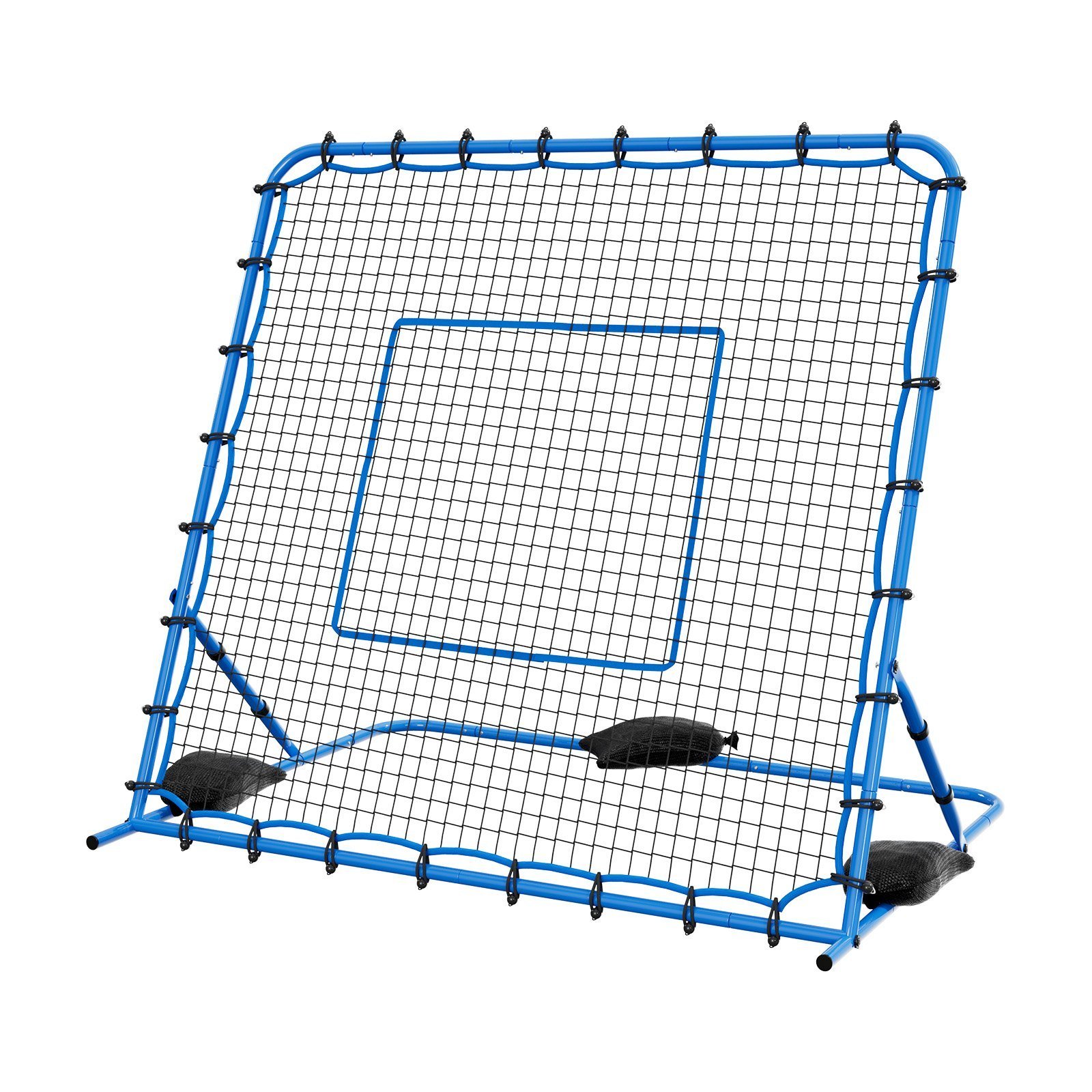 Soccer Rebounder Net, Quick-Switch Angle Soccer Goal Rebounder For Control, Passing Practice, Heavy-Duty Iron Frame & PE Net, Easy Setup Ball Training Aids & Equipment For Teens&Adults,7 X 6 Ft - Image 1