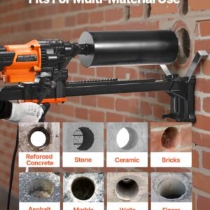 Diamond Core Drill Machine Concrete Core Drill Rig With Stand 8 In 3000W - Image 5