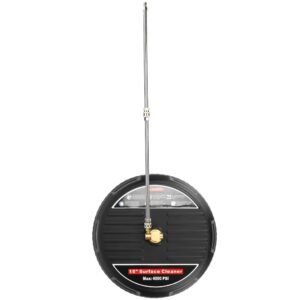 15in Power Washer Surface Cleaner High Pressure Flat Surface Cleaner 4000PSI Disc Power Washer Broom - Image 6