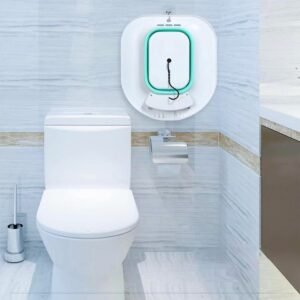 1Pc Foldable Postpartum Care Basin Sitz Toilet Seat Bidet Basin Battery Powered Toilet Bidet For Pregnant Postpartum Hemorrhoid Elderly Care 1400ML 47Oz - Image 8
