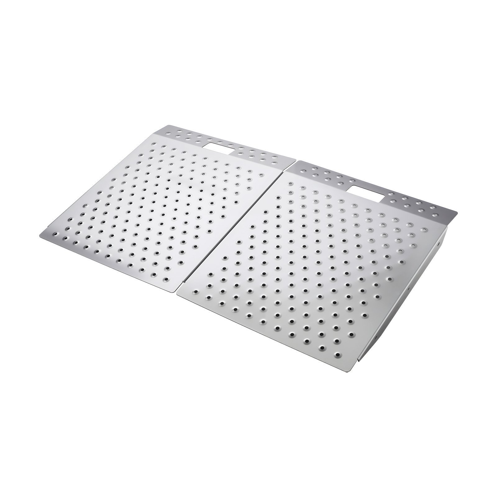 Threshold Ramp For Doorways, 29.5 X 24.3 In, Platform Aluminum Wheelchair Ramp, Non-Slip Door Threshold Ramps, 750 Lbs Load Capacity, For Home Steps, Curbs, Wheelchairs, Walkers, Scooter, Carts - Image 6