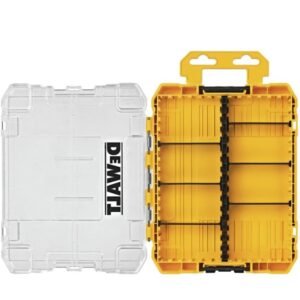Medium 8-Compartments Small Parts Organizer Portable Tough Case Screw Organizer Toolbox With Customizable Dividers - Image 6