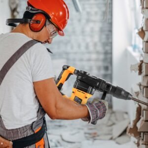 Rotary Hammer Drill Corded Drills 1-9'16' 3 Modes SDS-MAX Chipping Hammers - Image 6