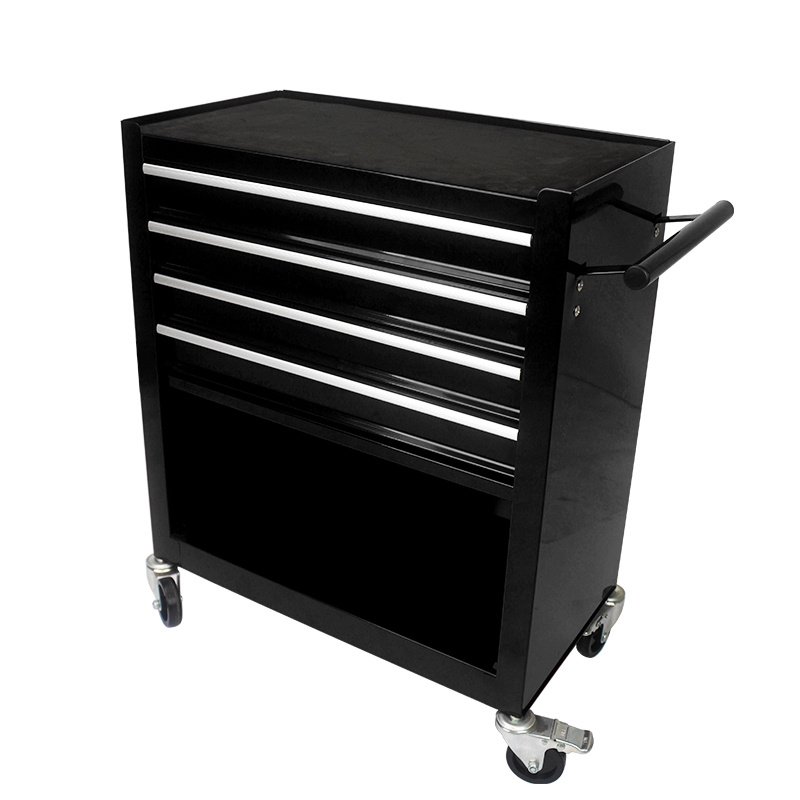 Metal Wheelie Tool Cart