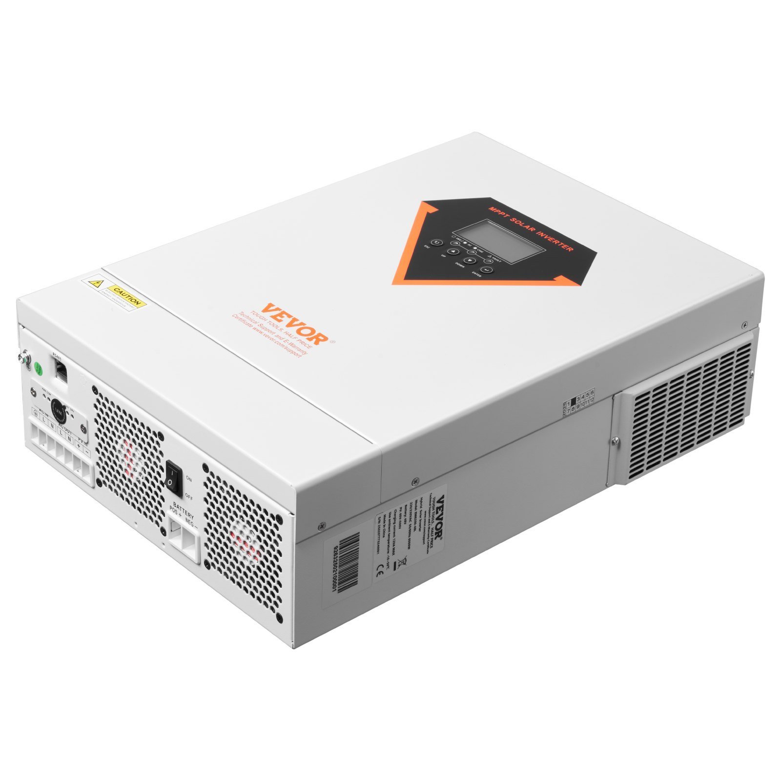 Hybrid Solar Inverter Charger 6000W 220/230V With Built-in 120A MPPT Controller - Image 1