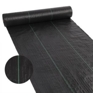 4x100ft Black Weeding Cloth Polyethylene Foldable - Image 9