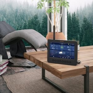 7-in-1 Wi-Fi Weather Station 7 In TFT Display Wireless Outdoor Sensor - Image 6