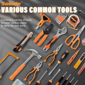 11 Piece Rubber Handle Woodworking Chisel Tool Set - Image 3