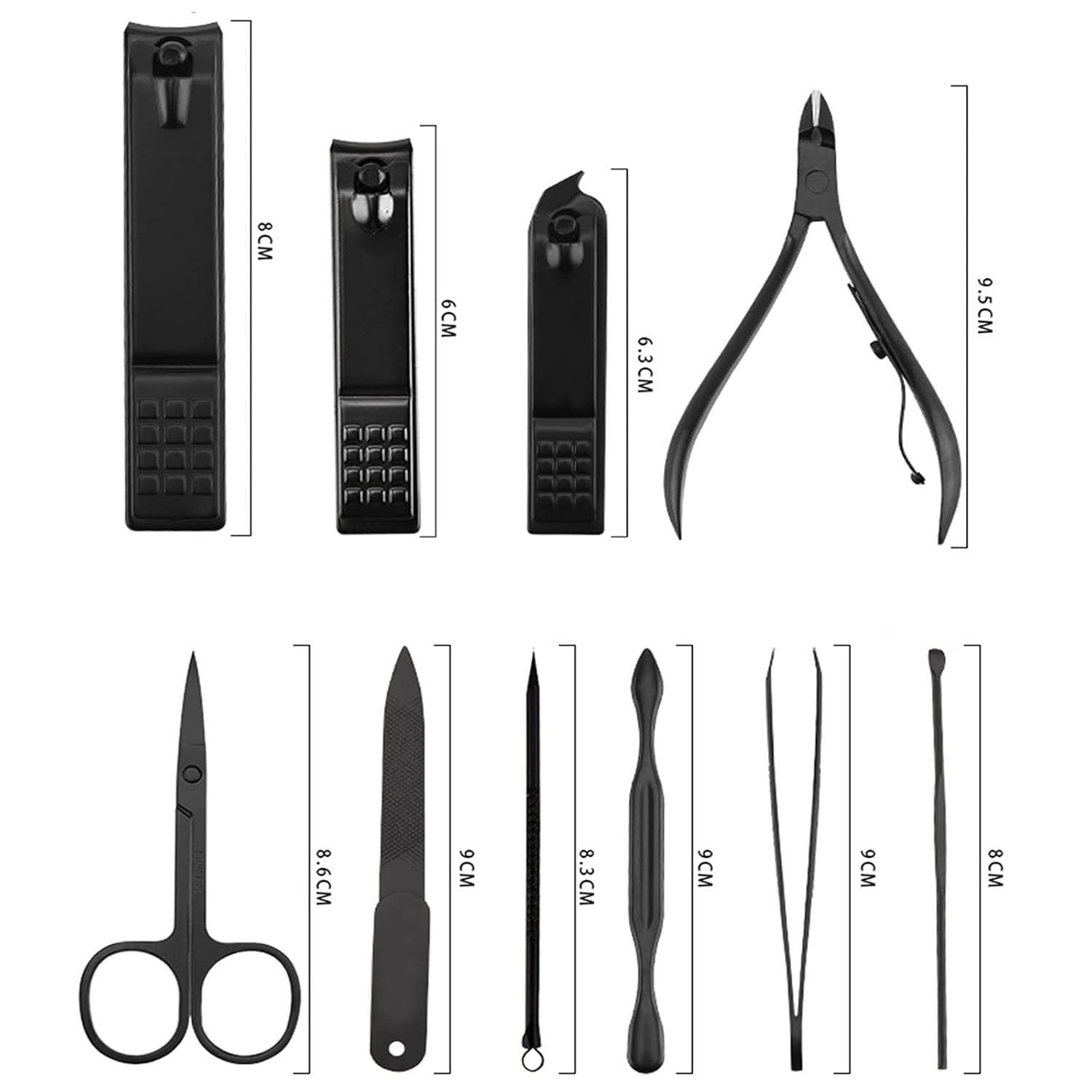 18-Piece Nail Clippers Trimming Tool Set Manicure Set Pedicure Kit Nail Clippers  Professional - Image 8