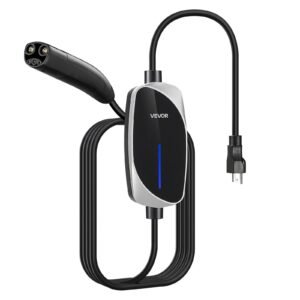Level 1/2 Tesla Charger 16A Portable EV Charger 25 Ft Cable 120V-240V NEMA 6-20P - Image 1