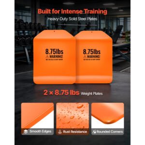 Curved Weight Vest Plates, 8.75 LB Pairs, Premium Steel Tactical Weighted Plates For Vest, Ergonomic Design, For Strength Endurance Training, Running, Jogging, Fitness, Heavy Workouts - Image 4