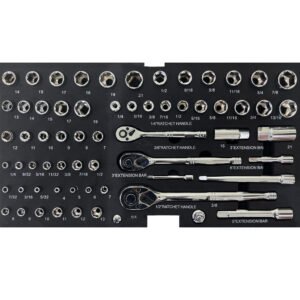 3 Drawer Tool Box With Tool Set - Image 5