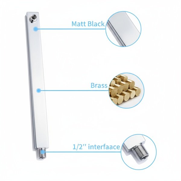 Rain Shower System Chrome Tub Shower Faucet Set 10 Inch Square Rainfall Shower Head With Handheld Sprayer And Waterfall Tub Spout[Unable Ship Weekends, TK/TEMU Only For Pickup]