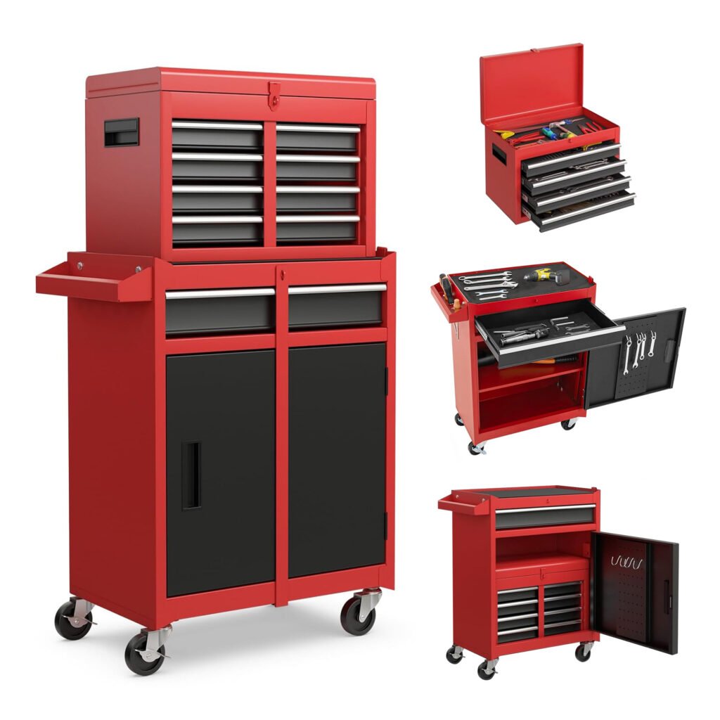 TOOL STORAGE CABINET FOR HOME & GARAGE USE