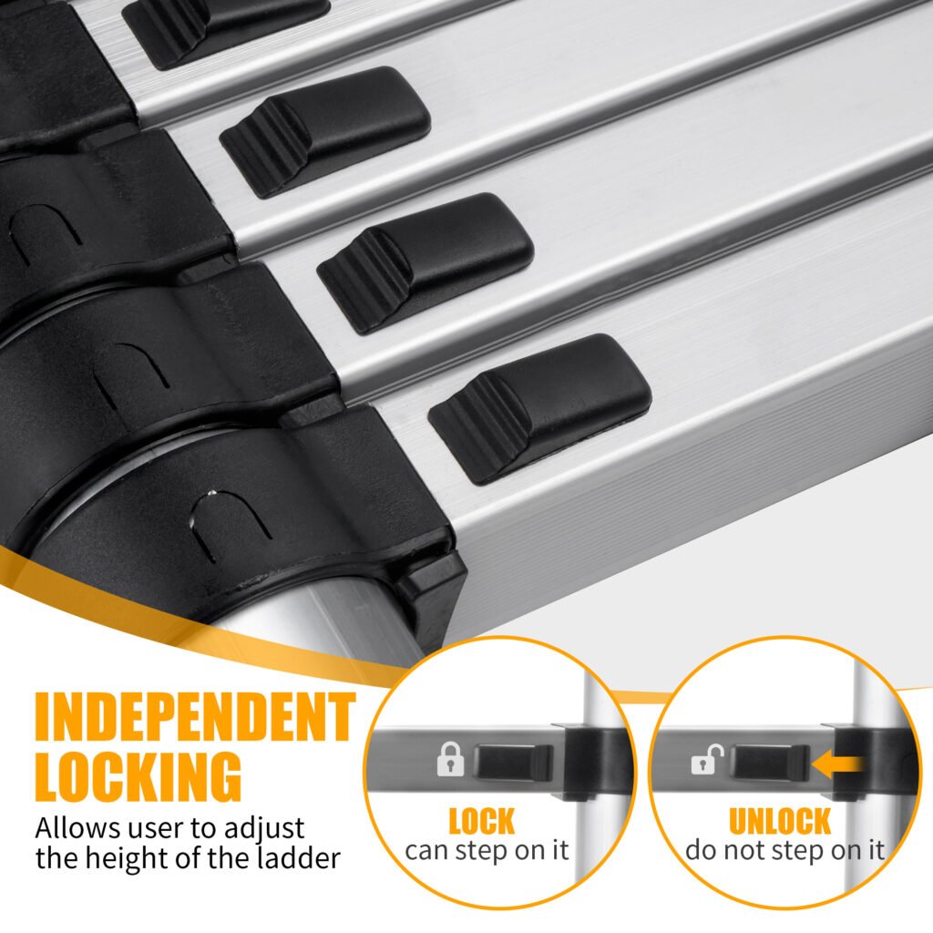 8.56 Feet Compact Telescoping Ladder