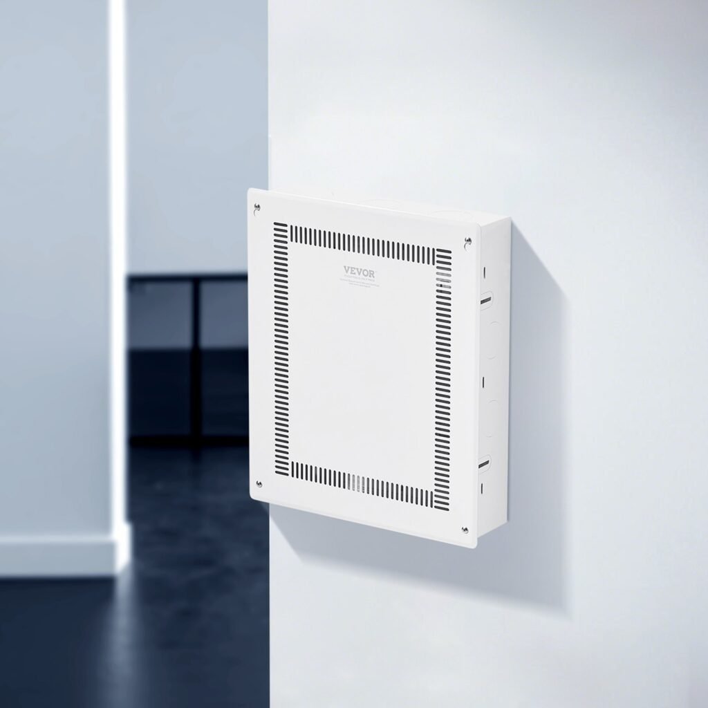 Structured Media Enclosure 17 In Recessed In-Wall TV Media Box With Cover