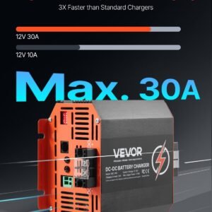 12V 30A DC To DC Charger Battery Charger 375W For Lead-Acid And Lithium AGM GEL - Image 4