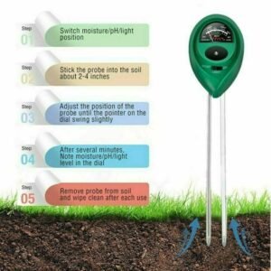 3 In 1 PH Tester Soil Water   Light Test Meter For Garden Plant Seeding - Image 3