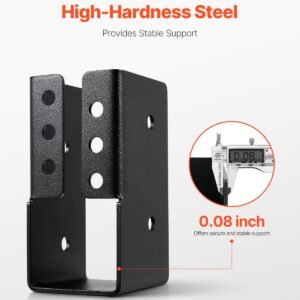 24 Pcs Joist Hangers For 1.93x3.62 In / 49x92 Mm Beam Concealed Joist Hangers - Image 3