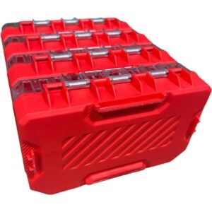 Craftsman Nano Small Versastack Compatible Stackable Plastic Storage Cases 4 Pack - Image 3