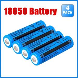 2PCS&4PCS&10PCS&50PCS&100PCS Rechargeable Battery 3000mAH 3.7V Li-ion BRC 11.1 Power Batteries For Flashlight Laser Headlamp - Image 2