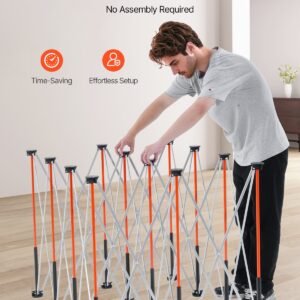 Portable Folding Workstand 6.12 X 4.14ft Collapsible Work Stand 4500lbs Capacity - Image 2