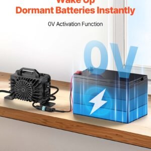 48V 18A Lithium Battery Charger 58.4V AC-DC LiFePO4 Smart Charger For RV - Image 4