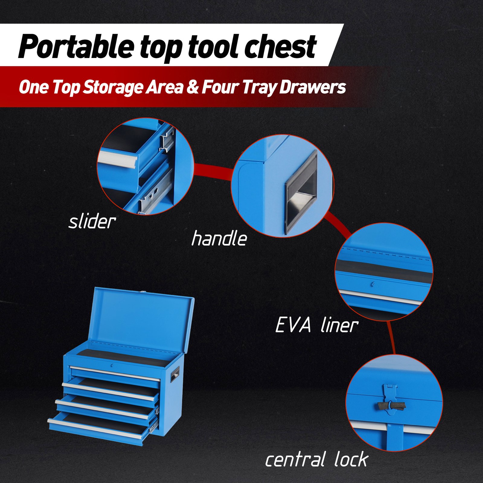 TOOL STORAGE CABINET FOR HOME & GARAGE USE - Image 4