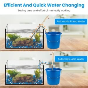 Multi Functional Electric Aquarium Gravel Cleaner Kit - Image 3