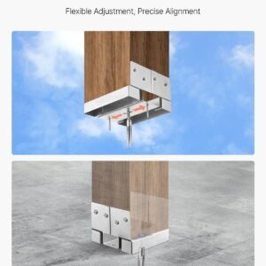 10 Pcs 6x6 Post Base Bracket Post Anchor For Concrete Inner Size 5.49x5.57 In - Image 4