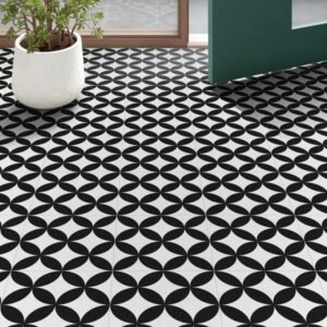 20pcs Self-Adhesive PVC Floor Tiles 7.9 X 7.9 Inch Peel And Stick Waterproof Flooring Strips Non-Slip DIY Floor Tiles Suitable For Intchen Living Room Covers 4.3 Square Feet Easy Installation Removabl - Image 5